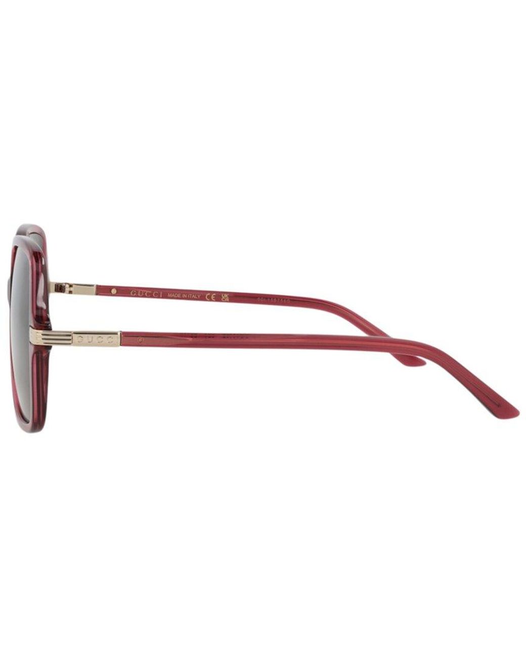 Gucci Brown Gg1449S 55Mm Sunglasses