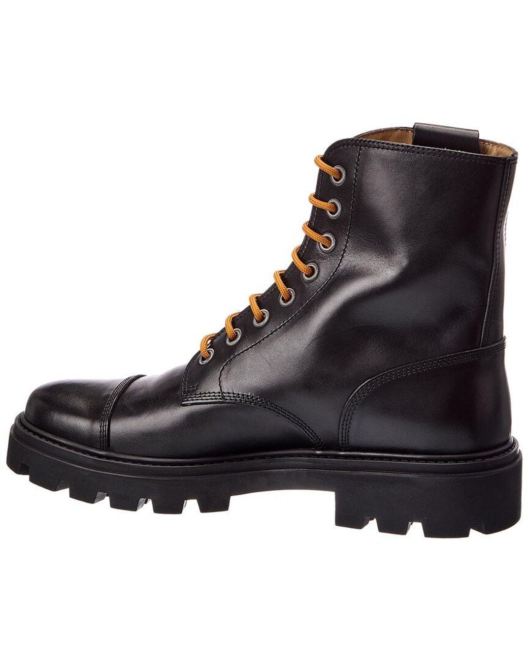 Tod's Black Leather Boot for men