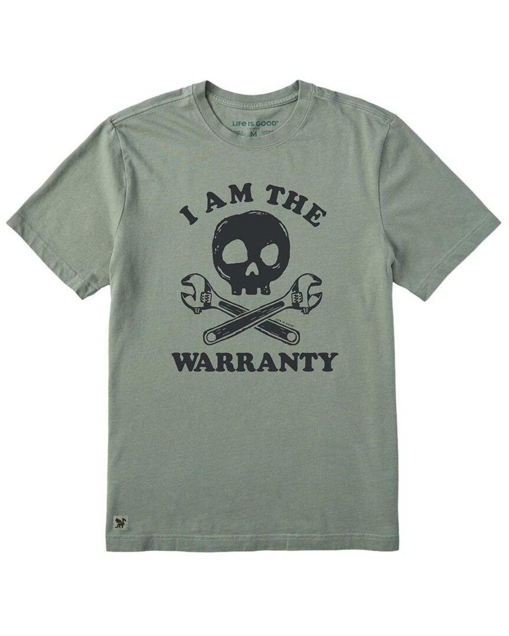 Life Is Good. Green Crusher T-Shirt for men