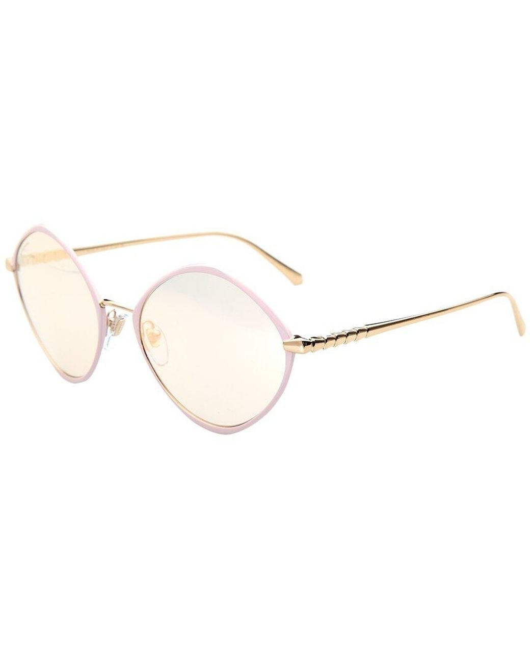 BVLGARI White 6186k 56mm Sunglasses