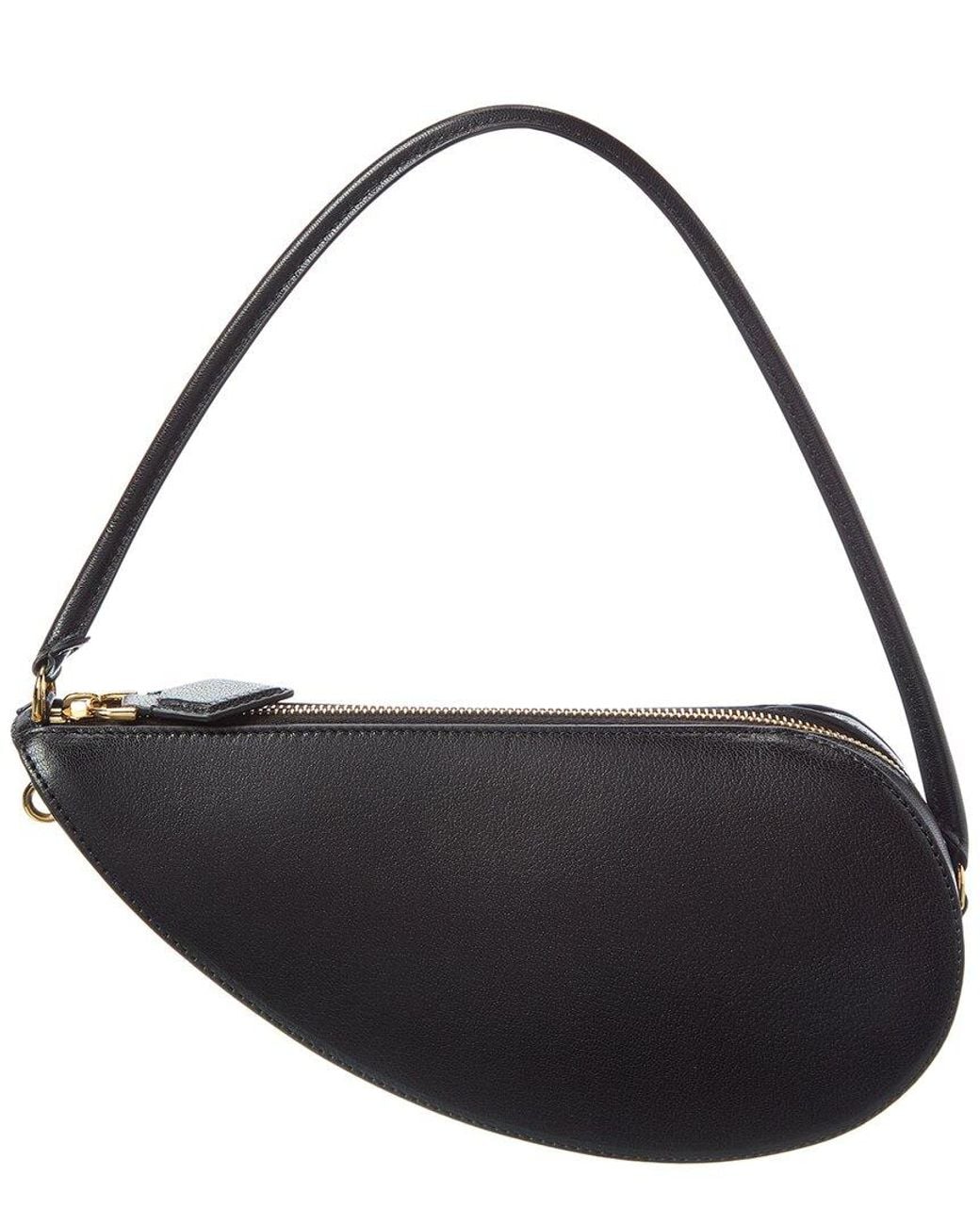 Alaïa Black Alaïa Le Demi Coeur Leather Clutch