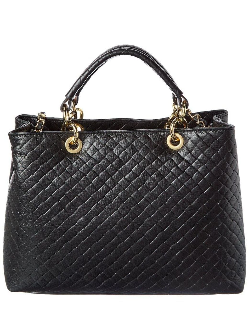 Isabella Rossetti Black Elspeth Leather Handbag
