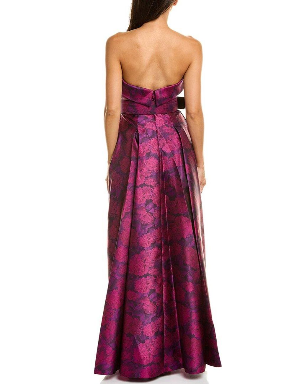 Sachin & Babi Purple Brielle Gown