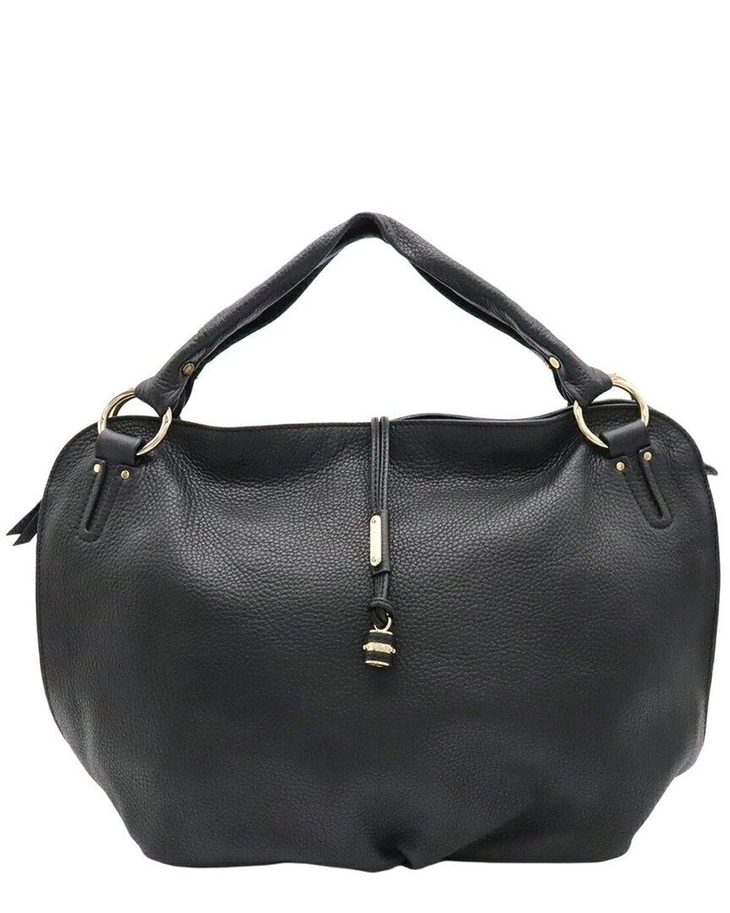 Céline Black Leather Bitter Sweet Shoulder Bag (Authentic Pre-Loved)