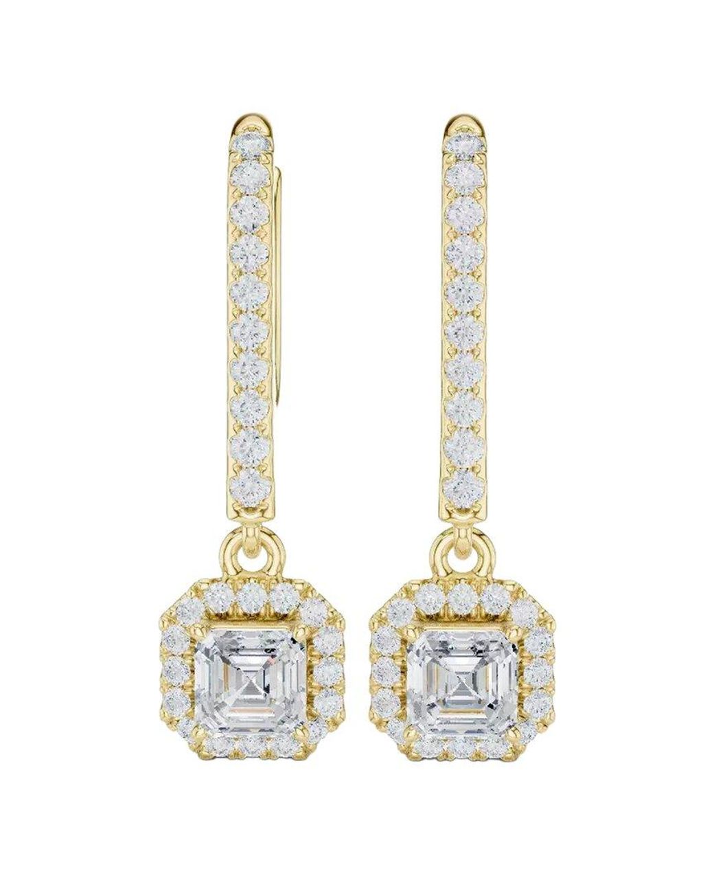 Lab Grown Diamonds White 14K 0.85 Ct. Tw. Lab-Grown Diamond Earrings