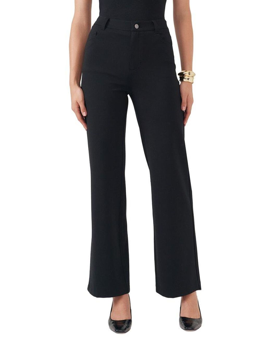 J.McLaughlin Black Lowden Pant