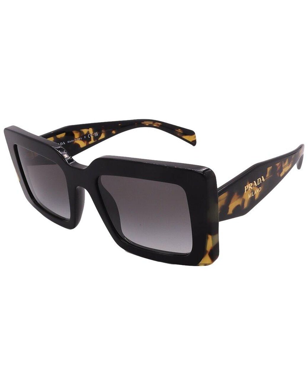 Prada Black 52Mm Sunglasses