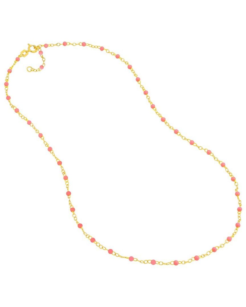 HAWLEY ST Natural 14K Piatto Necklace
