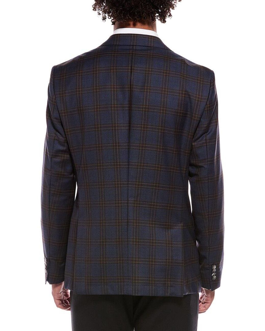 Boss Blue Boss H Hutson Wool Blazer for men