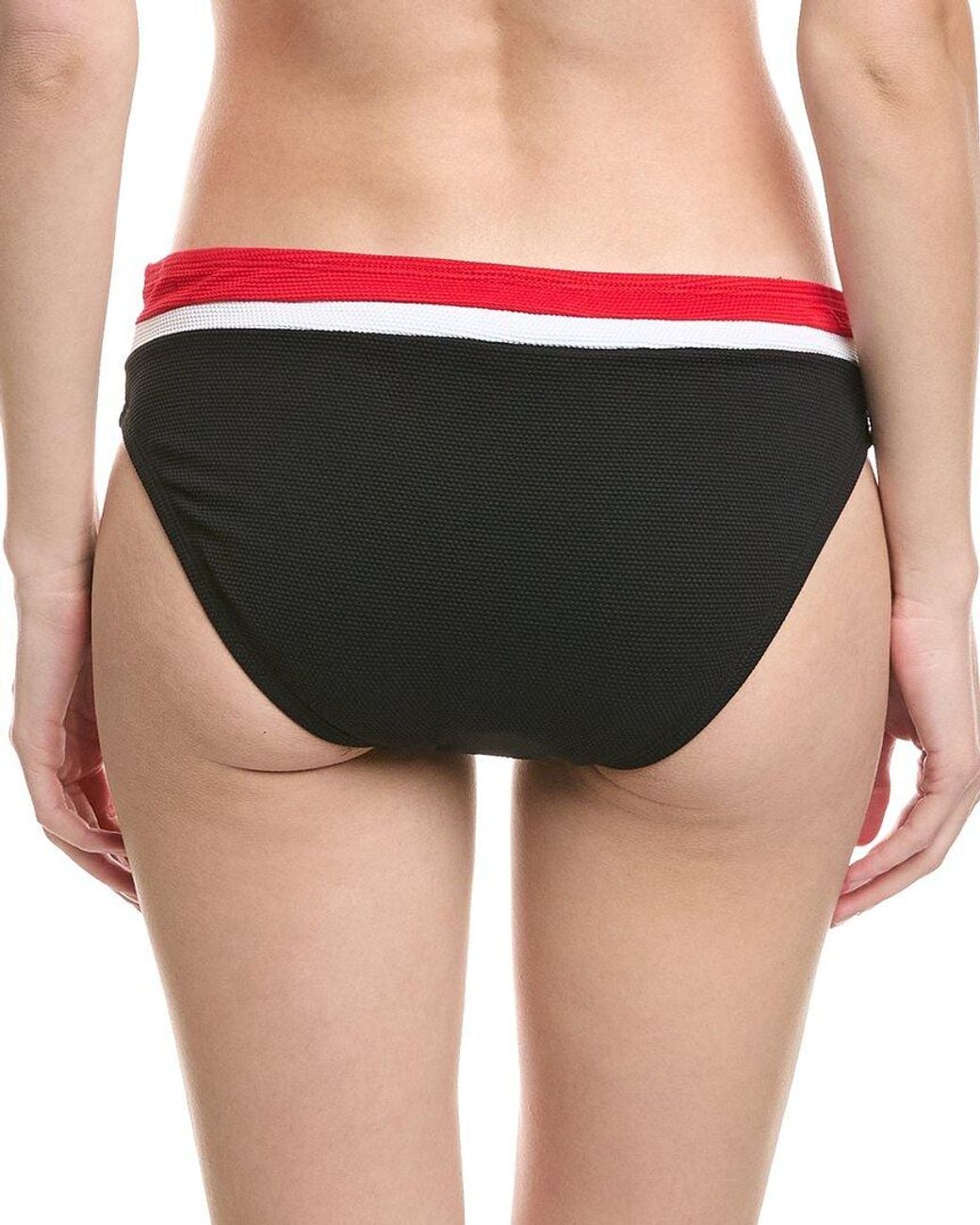 Tommy Bahama Red Island Cays Colorblocked Hipster Bikini Bottom