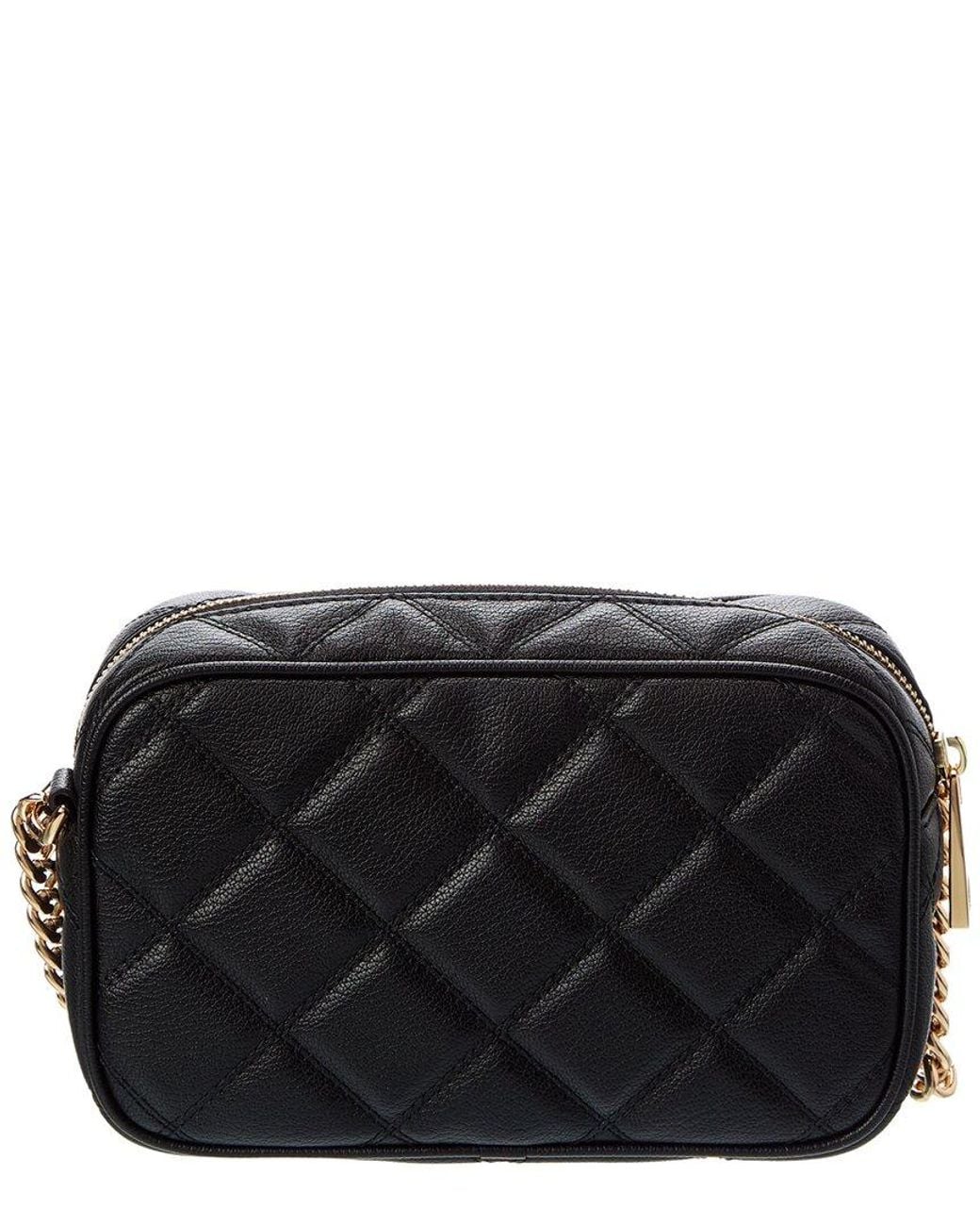 Marc Jacobs Black Flash Leather Camera Bag