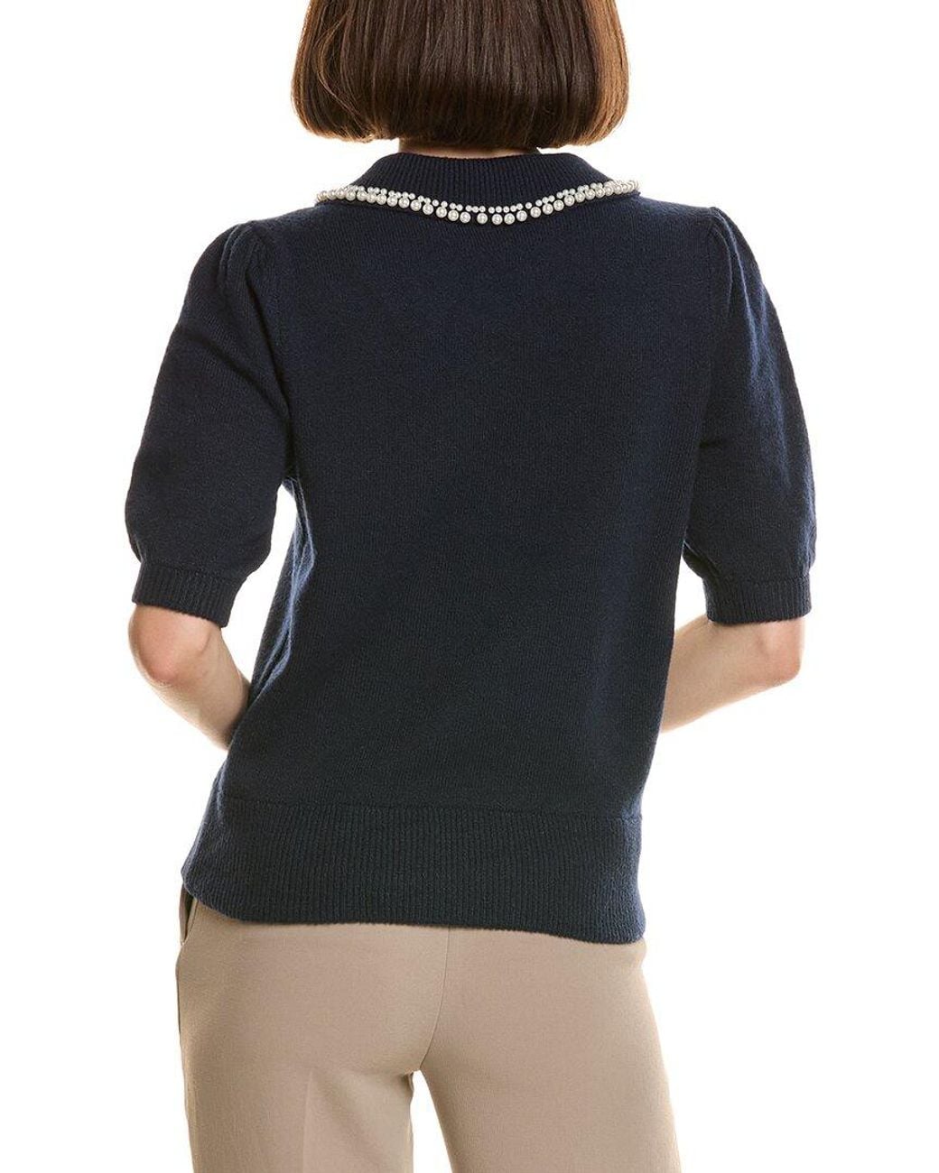 Nanette Lepore Blue Pullover