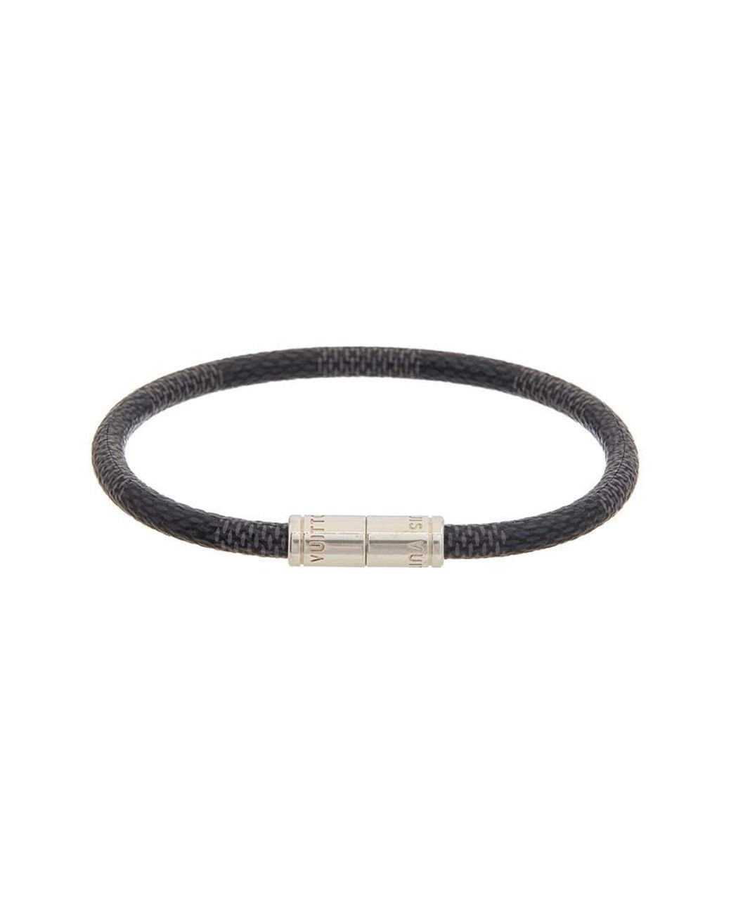 Louis Vuitton MONOGRAM 2020 SS Keep It Double Leather Bracelet (M6555D,  M6555E)