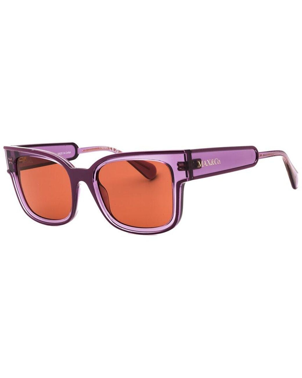 MAX&Co. Pink Max & Co By Max Mara Mo0098 53Mm Sunglasses