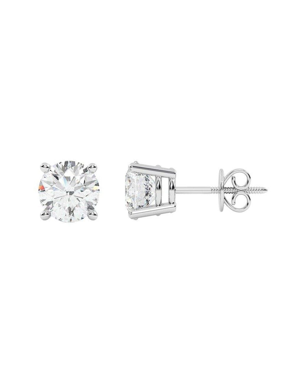Diamond Select Cuts White 14K 2.00 Ct. Tw. Diamond Earrings