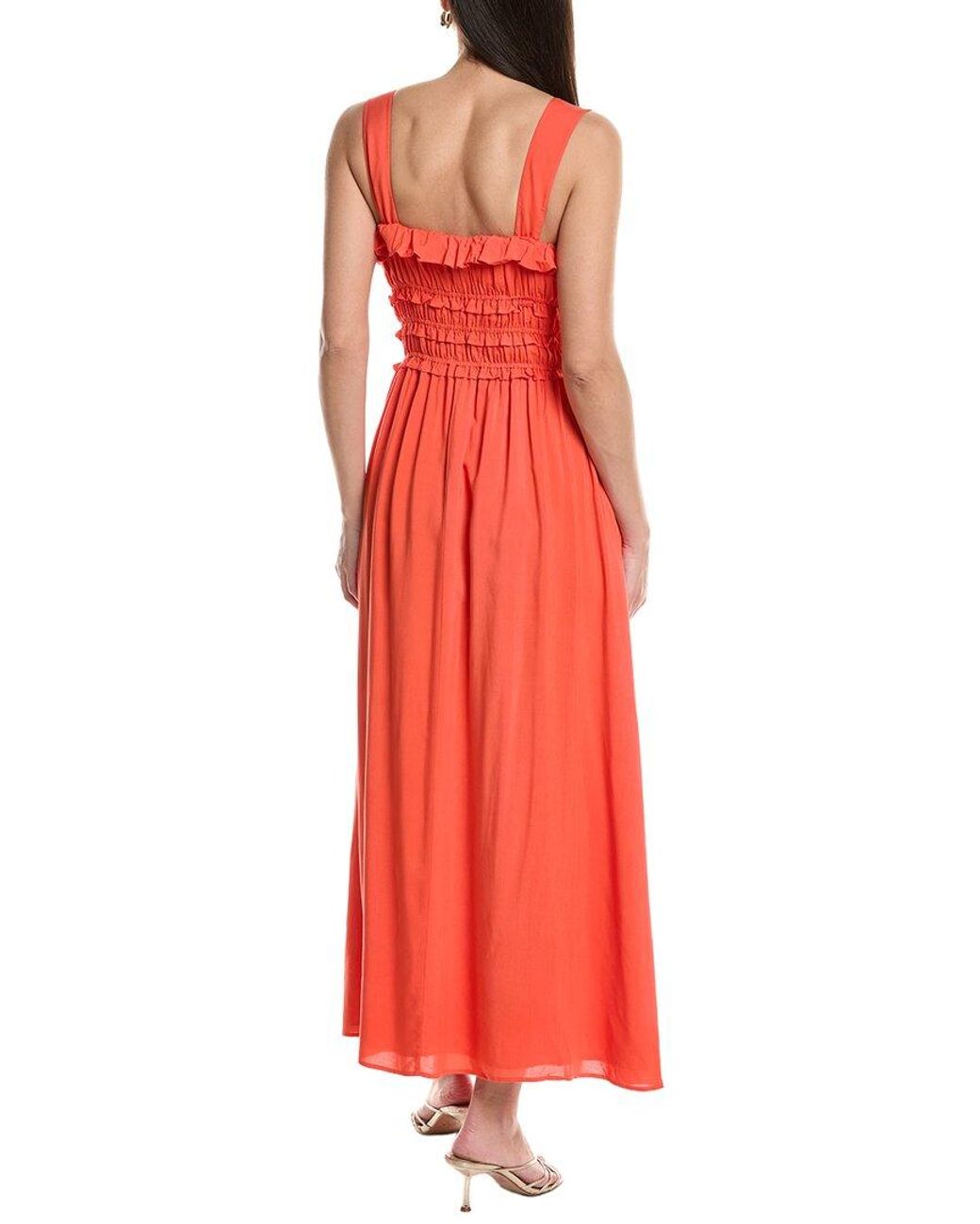 O.P.T Red Kourt Soleil Dress