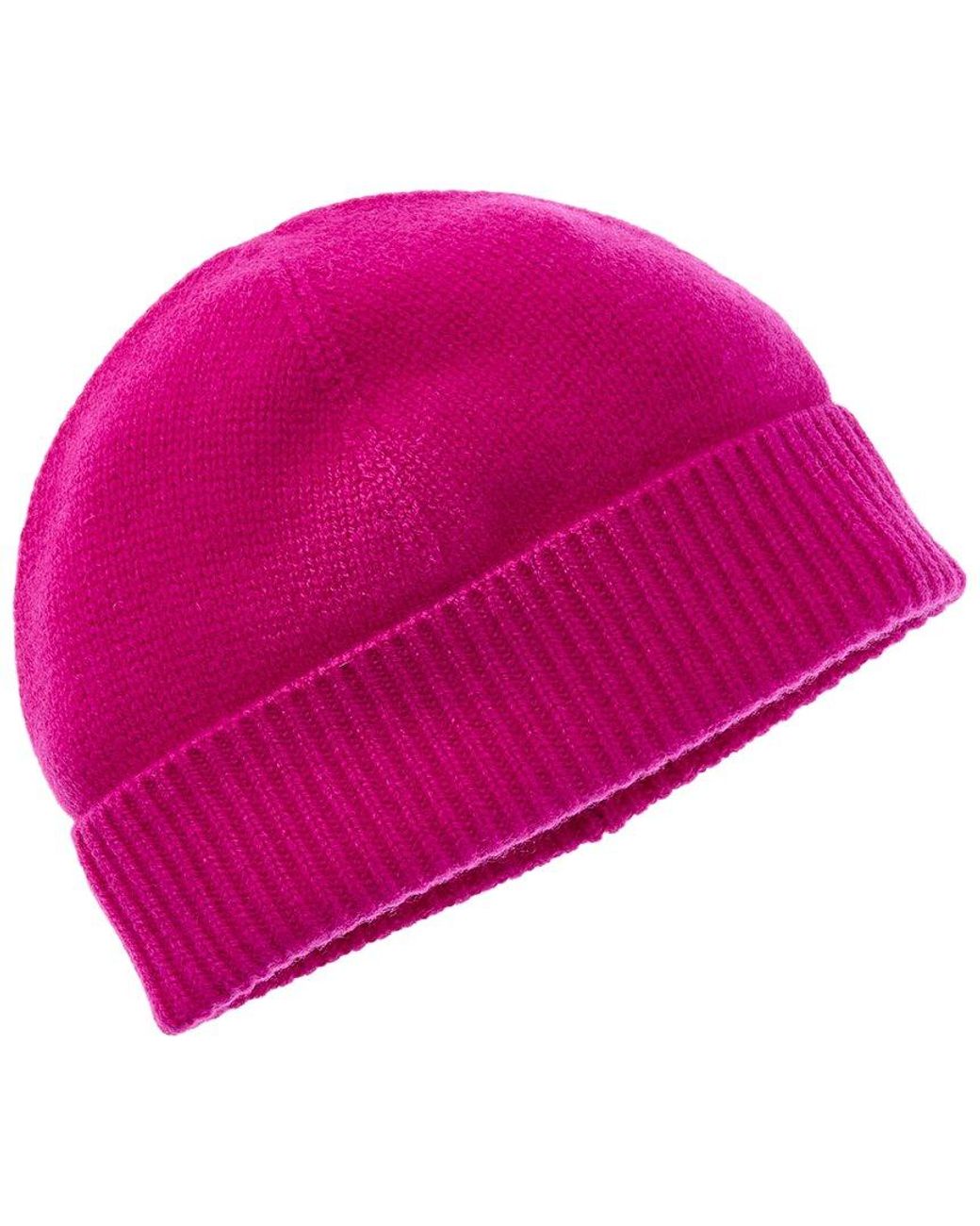 Sofiacashmere Pink Sofiacashmere Cashmere Hat