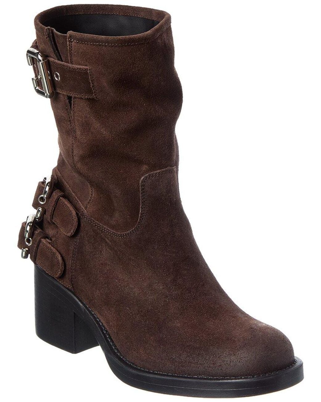 Chloé Brown Dakota Suede Bootie