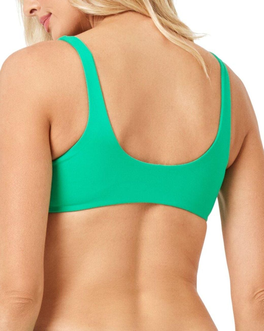 LSPACE Green Prince Swim Top