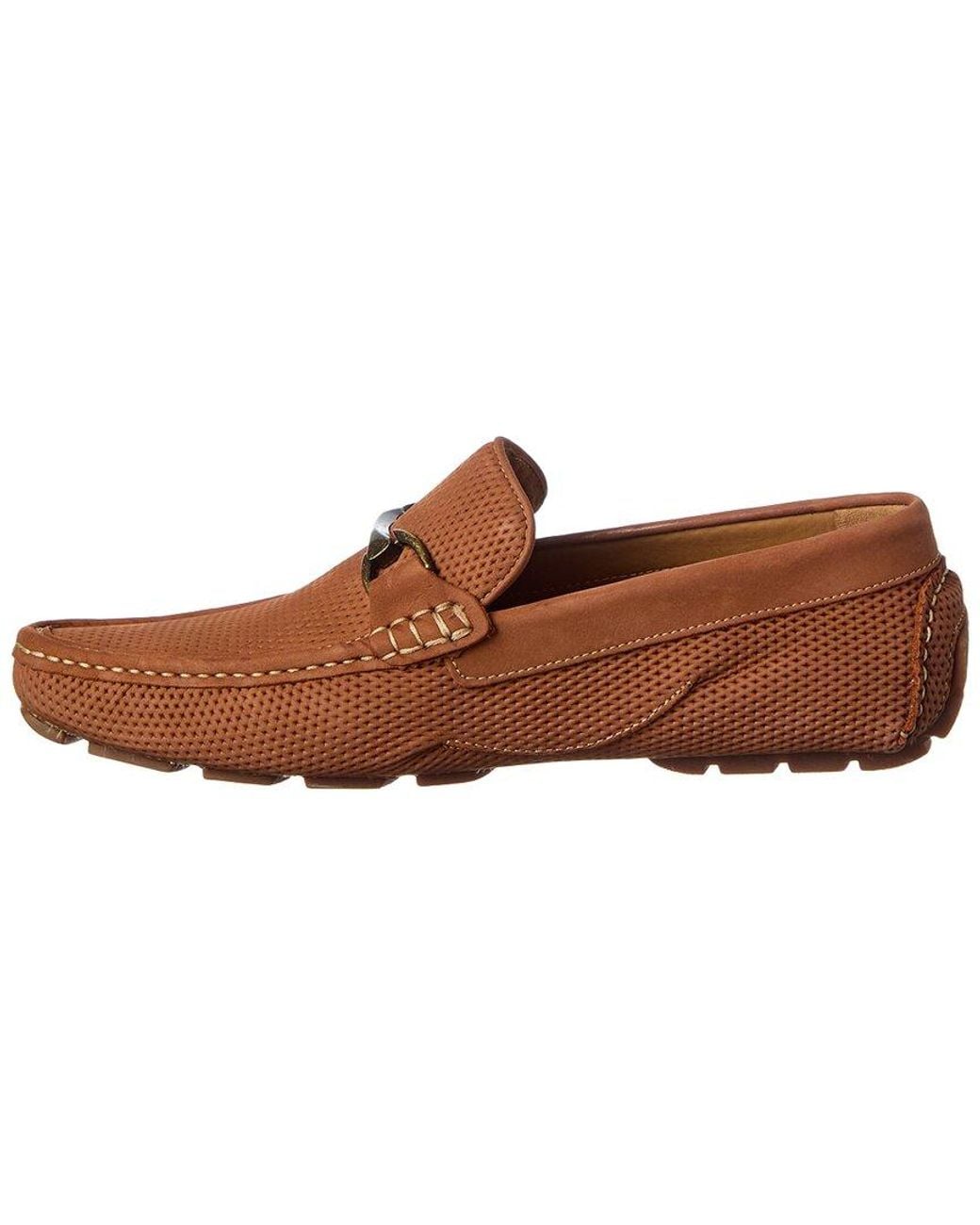 Donald J Pliner Brown Dorion03 Suede Loafer for men