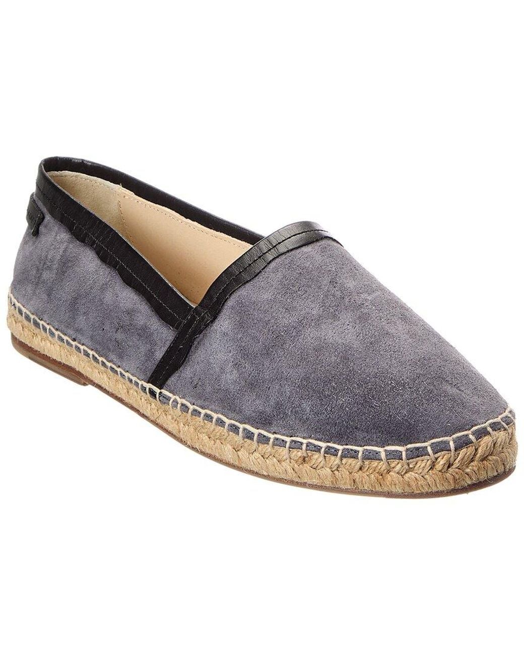 Dolce & Gabbana Gray Suede Espadrilles for men