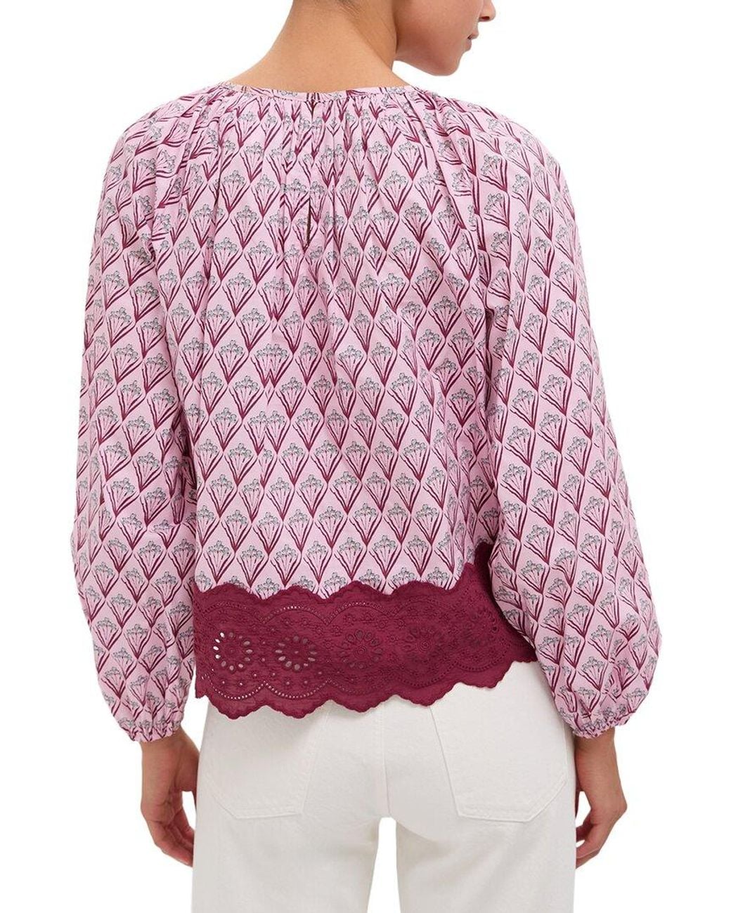 Hyacinth House Red Marika Blouse