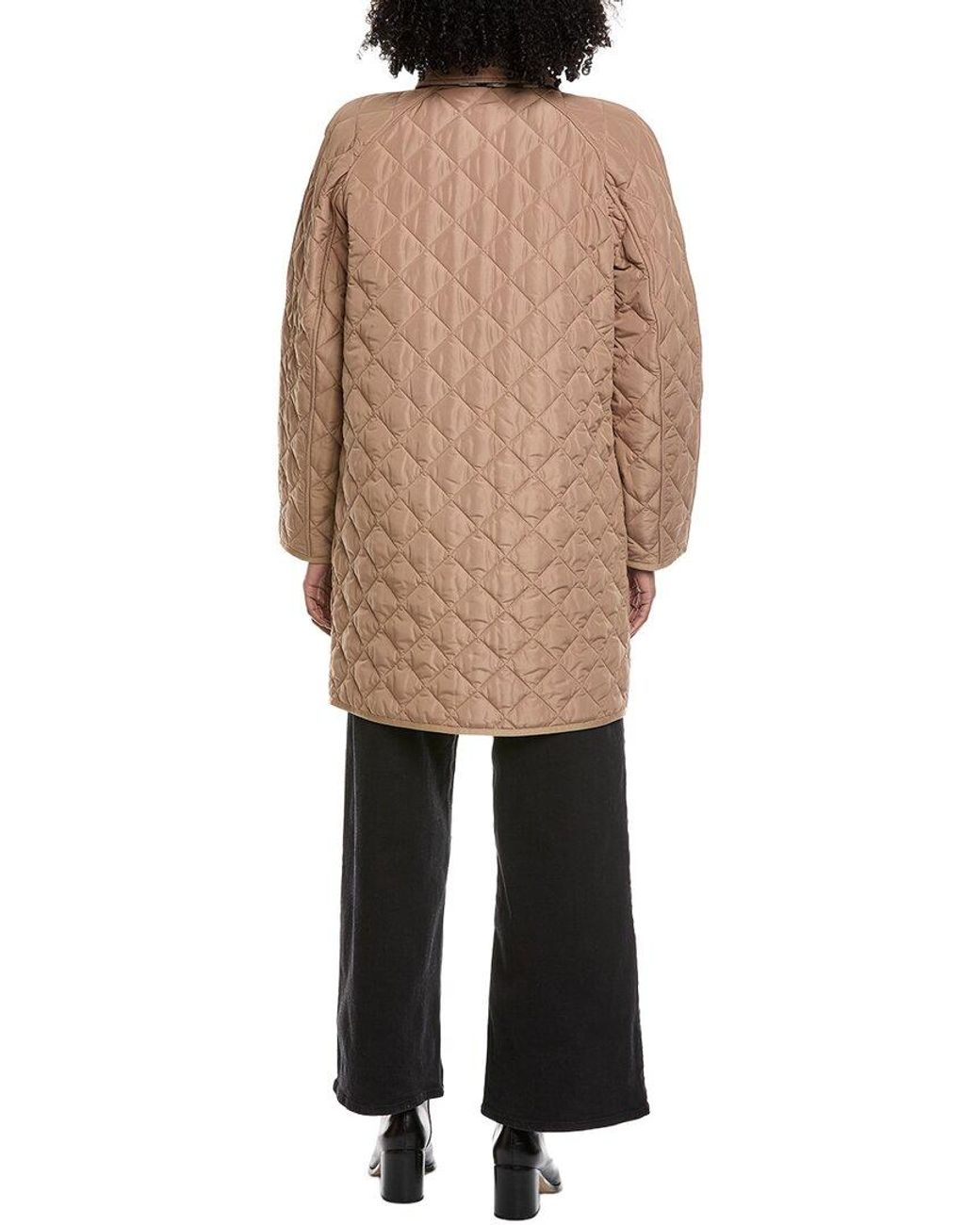 Burberry Natural Diamond Quilted Coat