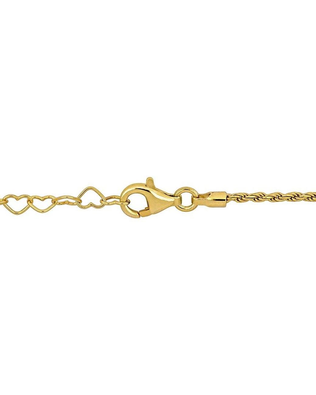 Italian Silver White Rope Chain Bracelet