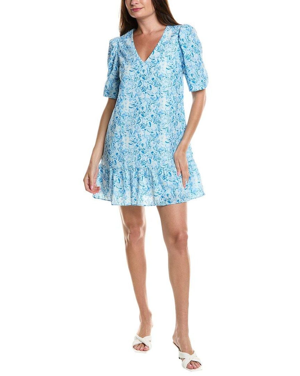 Sail To Sable Blue Mini Dress