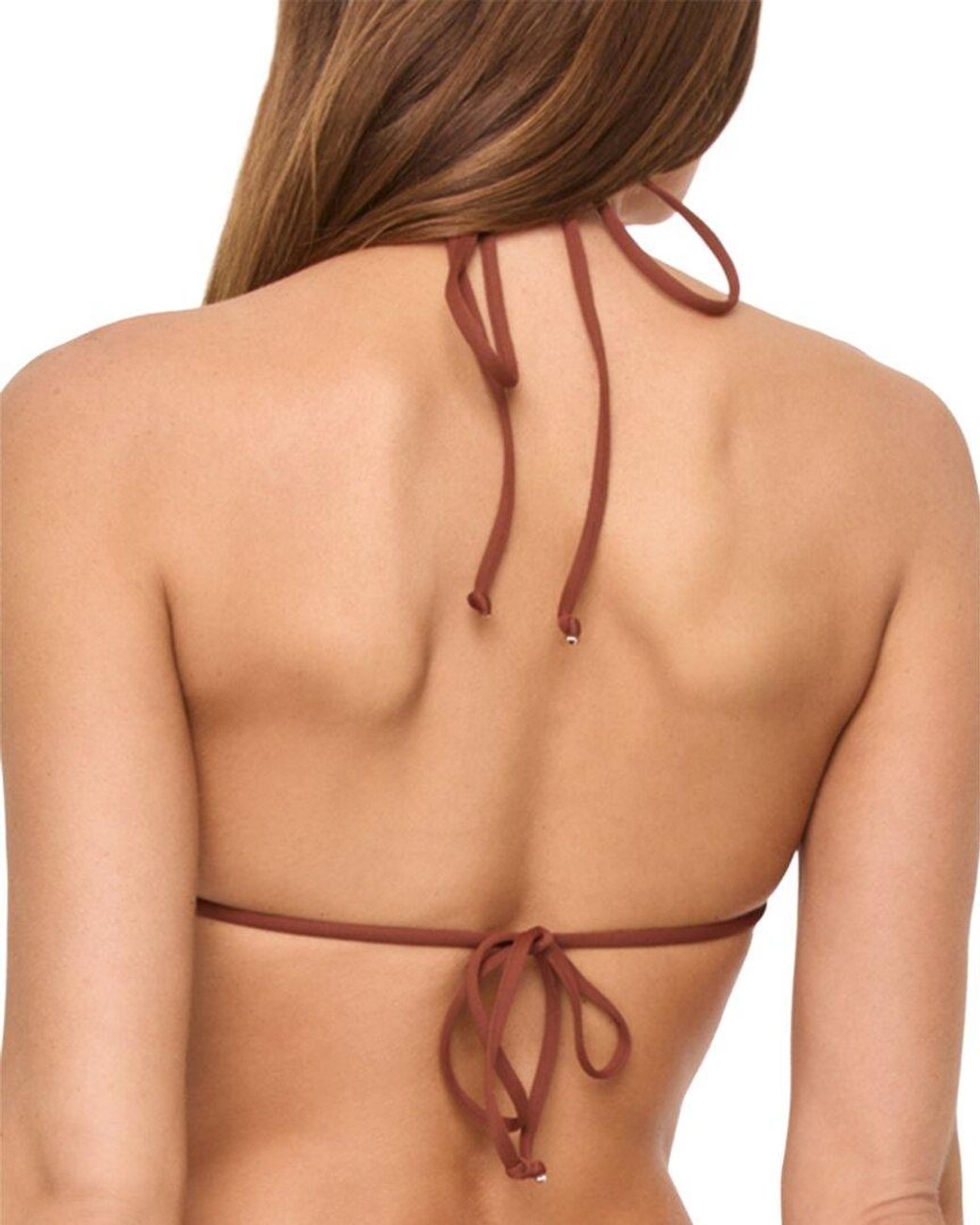 LSPACE Brown Banning Top