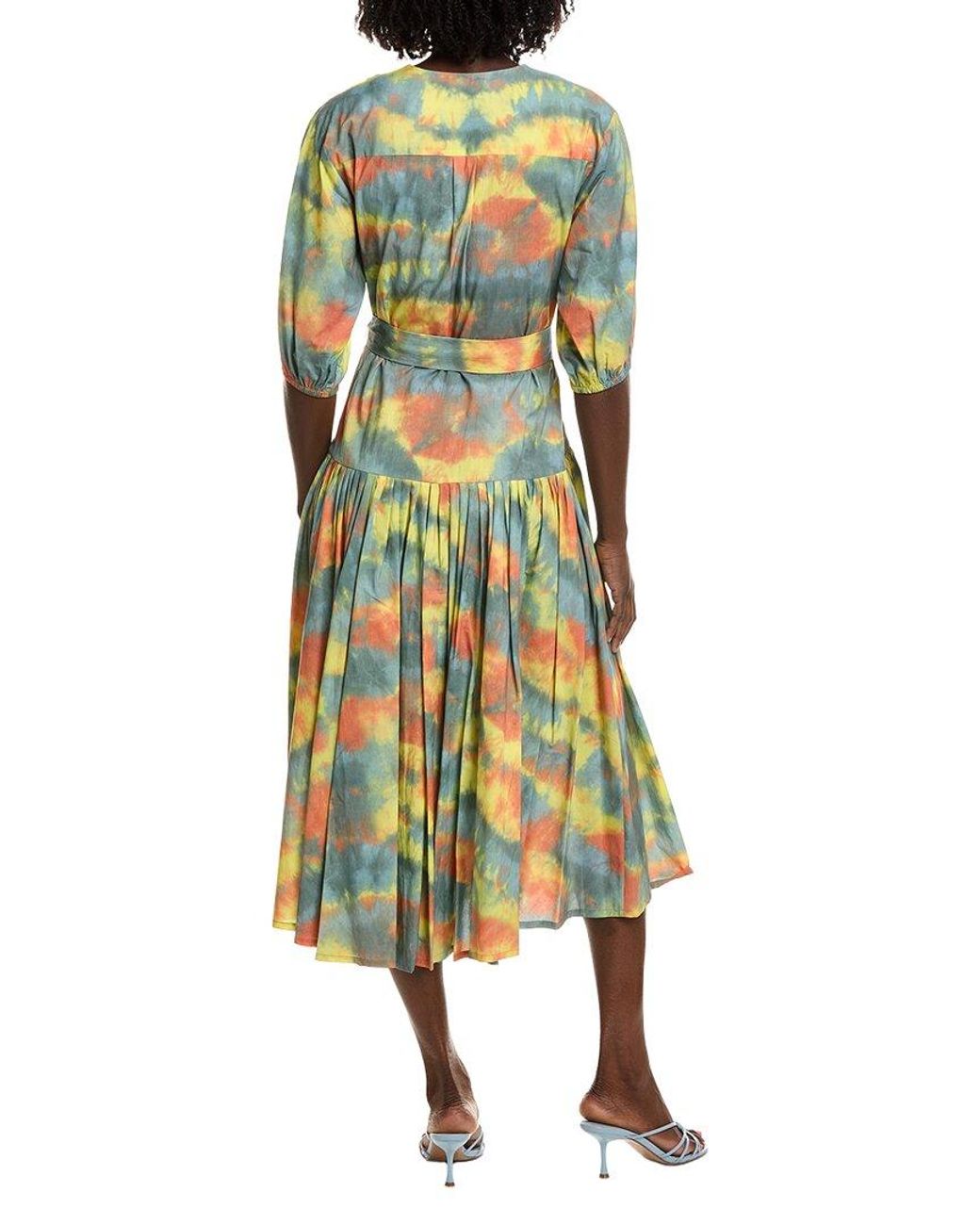 Alexis Yellow Oasis Midi Dress