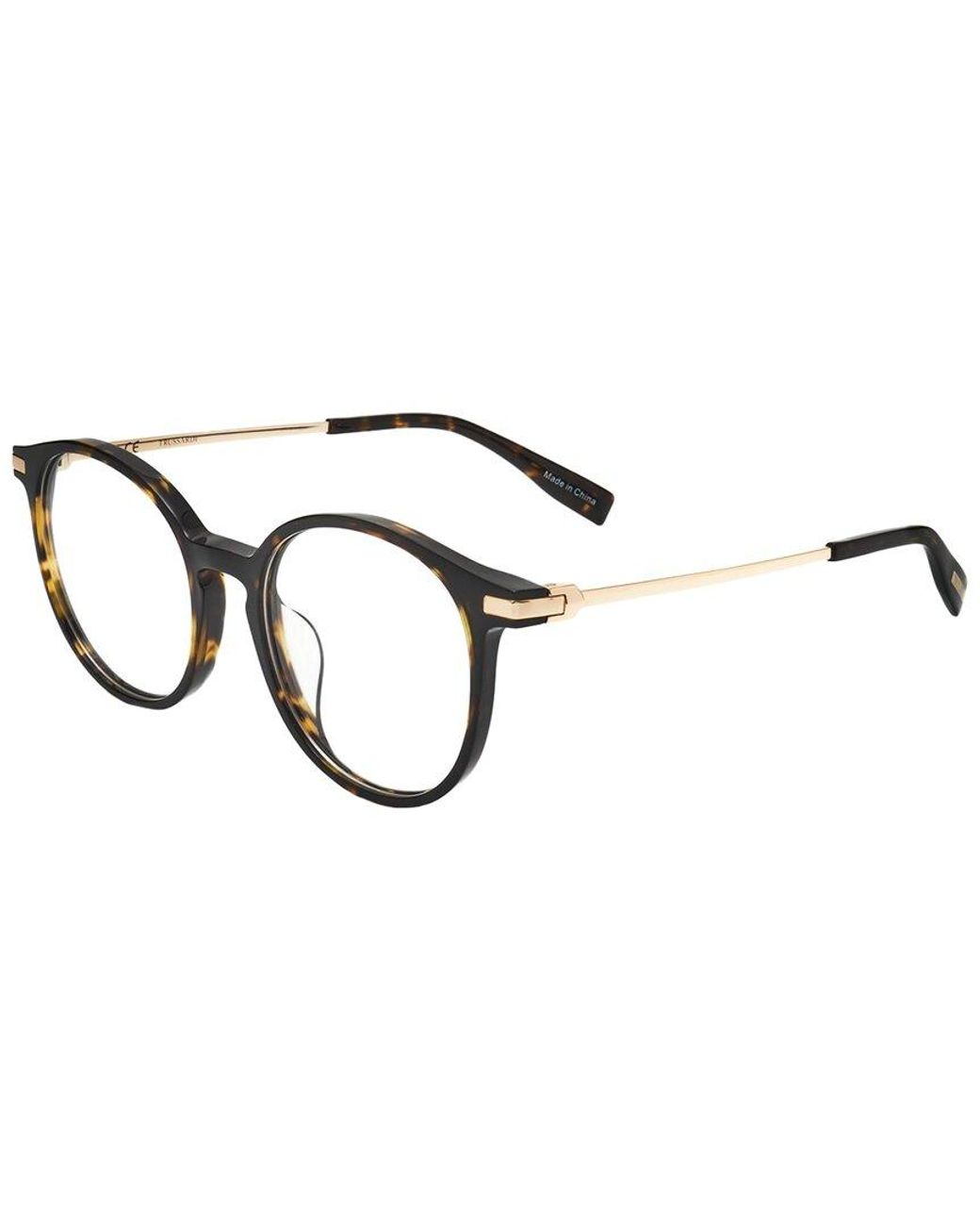 Trussardi Brown Vtr105 56Mm Optical Frames