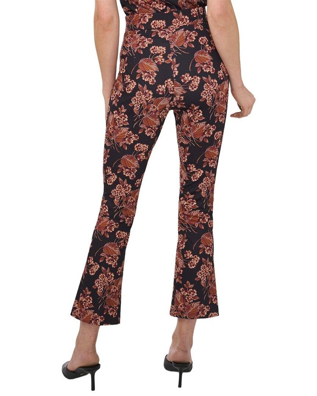 Ted Baker Red Ponte Pleated Pant