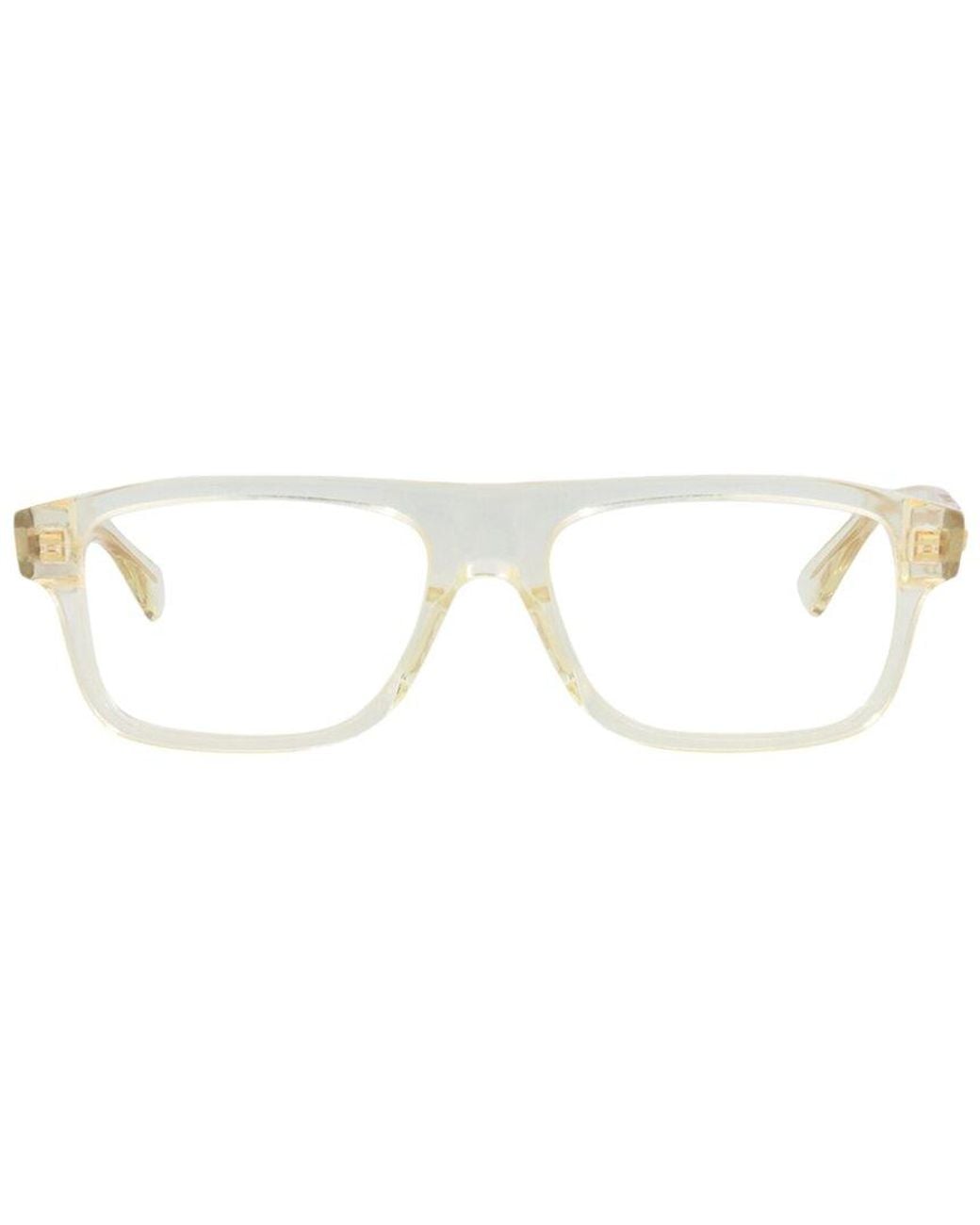 Bottega Veneta White 53Mm Optical Frames