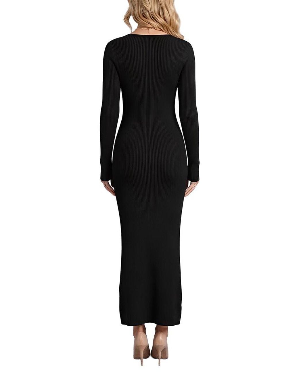 Alma King Black Maxi Dress