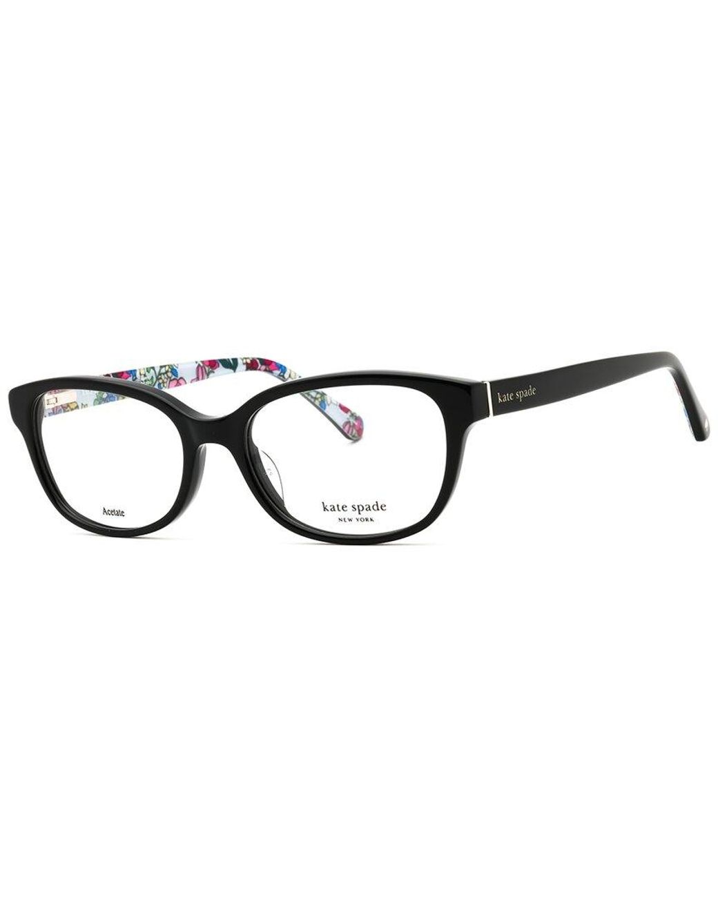 Kate Spade Black Violette 51Mm Optical Frames