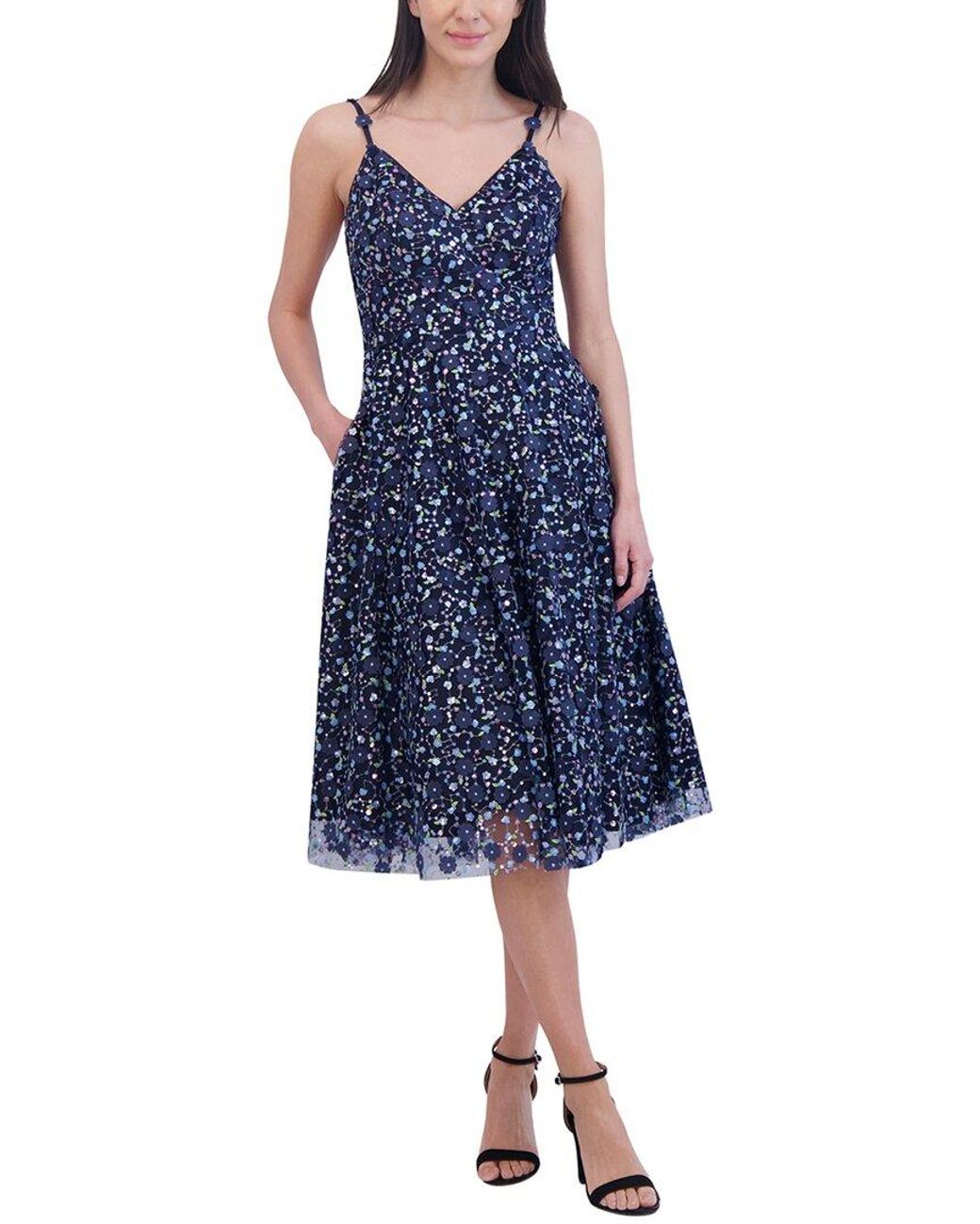 Eliza J Blue Midi Dress