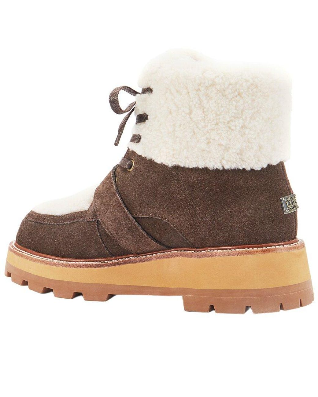 Australia Luxe Brown Todos Suede Boot