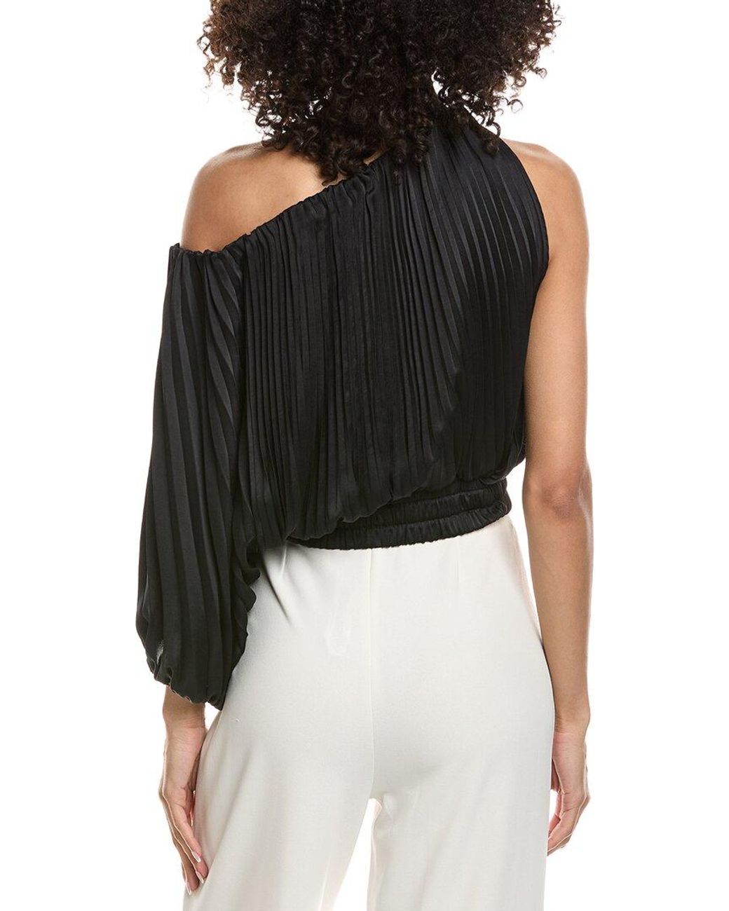 A.L.C. Black Mara Top