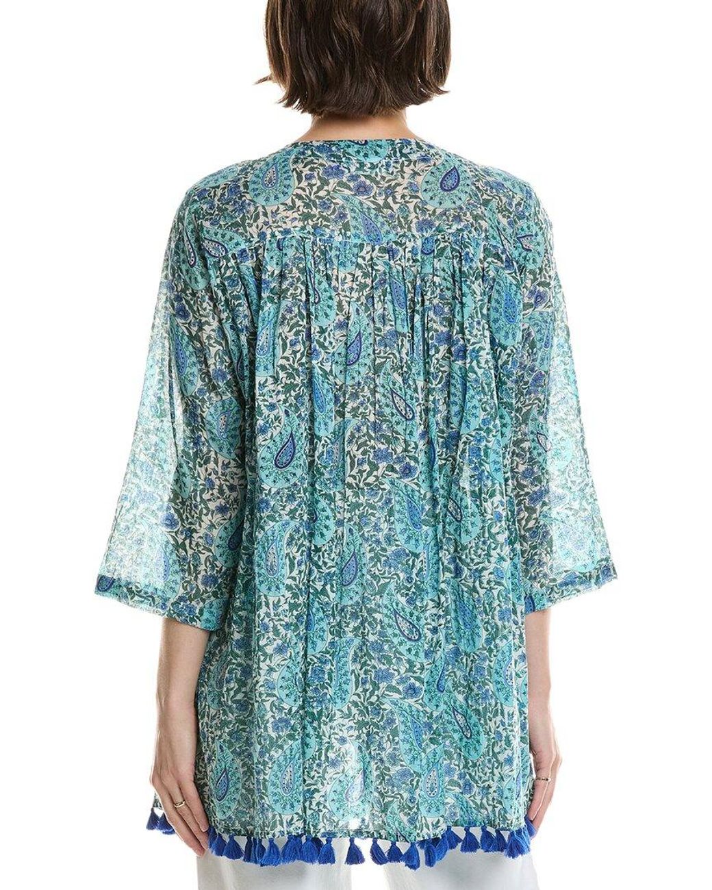 Ro's Garden Blue Seychelles Tunic Dress