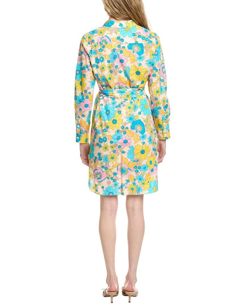 FLORA BEA NYC Blue Niva Mini Dress