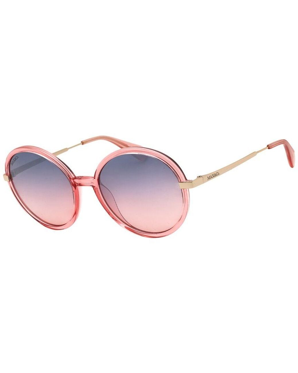 MAX&Co. Pink Max & Co By Max Mara Mo0064 55Mm Sunglasses