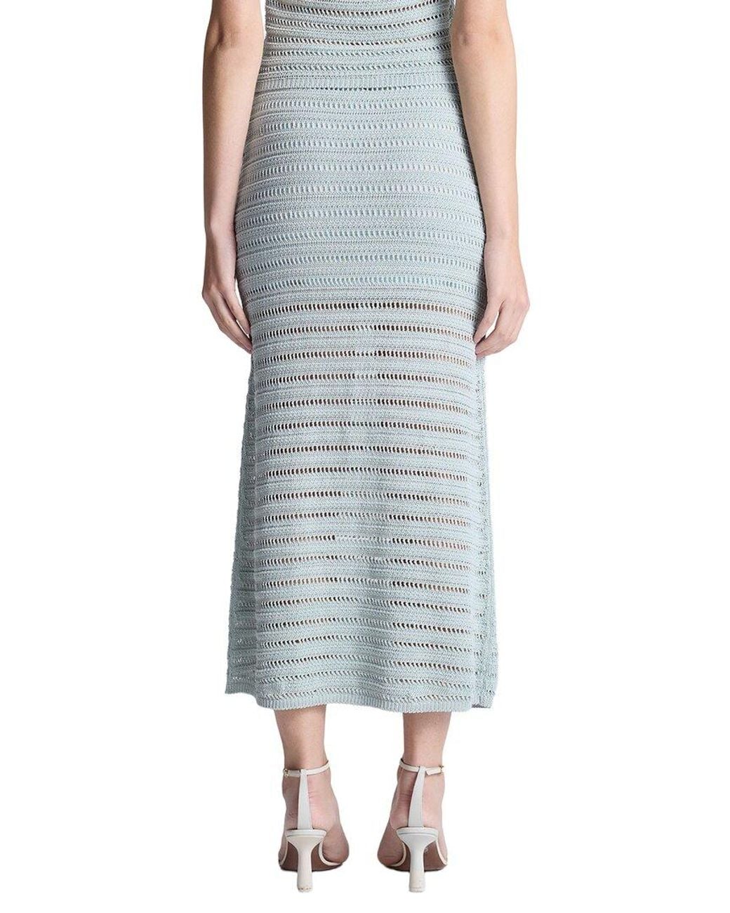 A.L.C. Gray Lana Mini Skirt