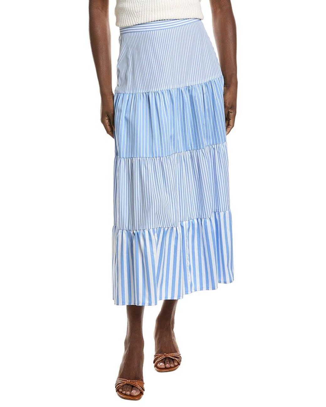J.McLaughlin Blue Shelly Skirt