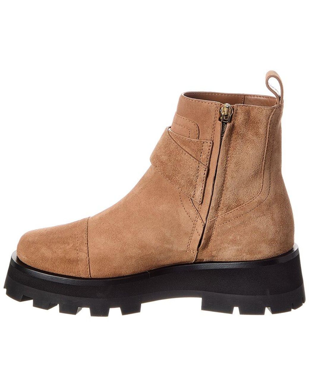 Jimmy Choo Brown Meena Suede Boot
