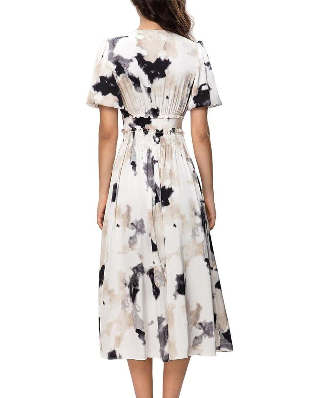BURRYCO White Midi Dress