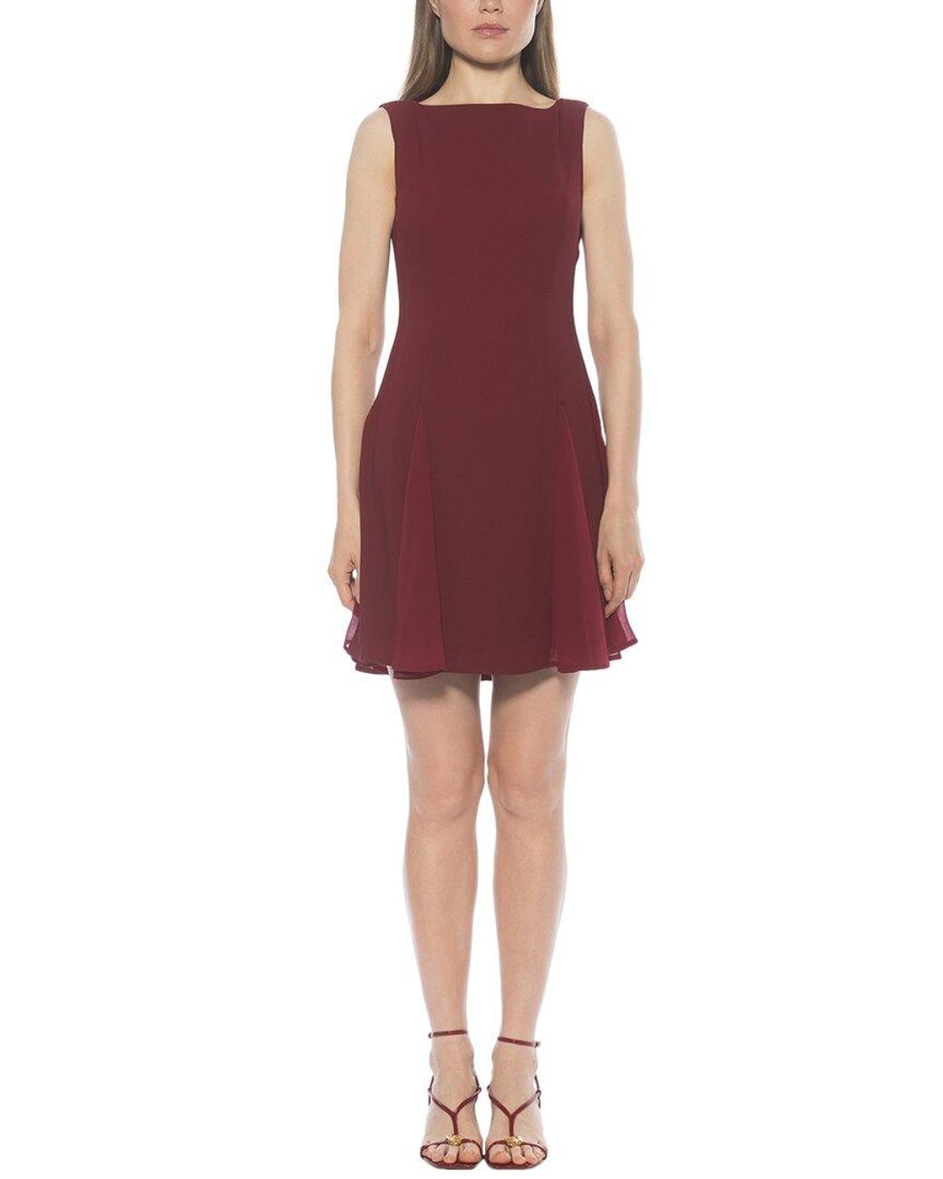 Alexia Admor Red Dianis Fit & Flare Dress