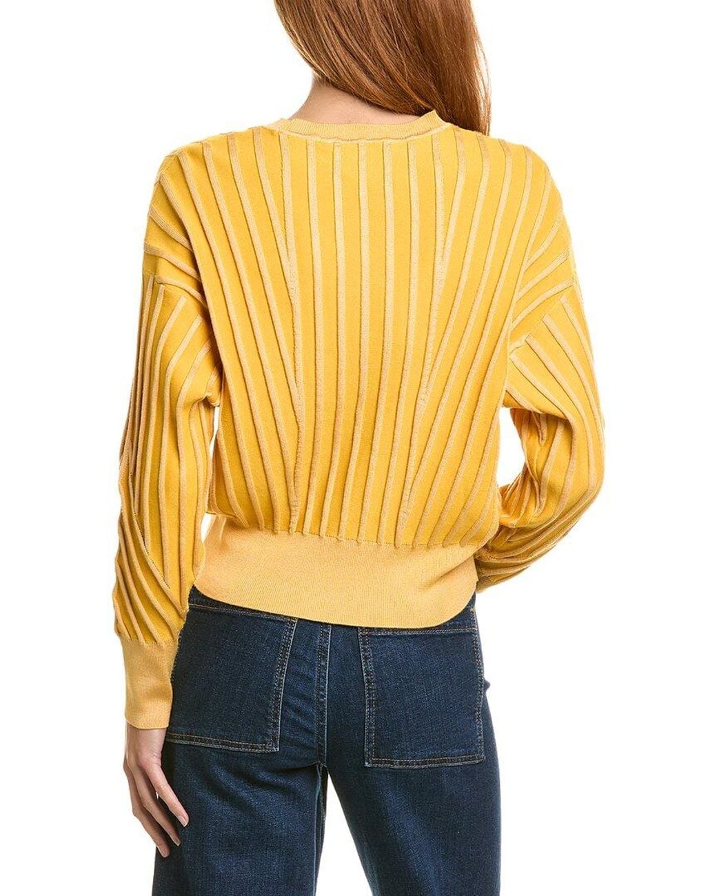 DKNY Blue Fine Knit Pullover Sweater