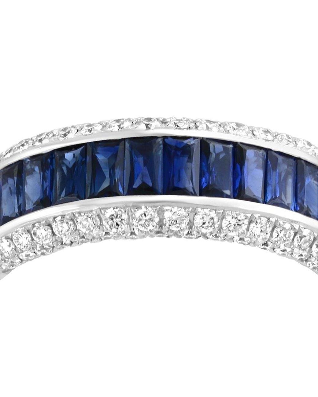Effy Fine Jewelry Blue 14K 2.06 Ct. Tw. Diamond & Sapphire Ring