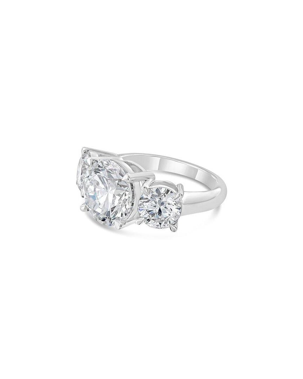 Diana M White Diana M. Fine Jewelry 14K 7.52 Ct. Tw. Lab-Grown Diamond Ring